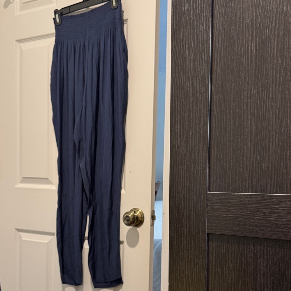 Ramy Brook jogger Navy Blue High-Waisted Pants S